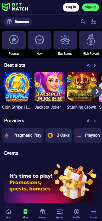 Bet Match Casino screenshot 5