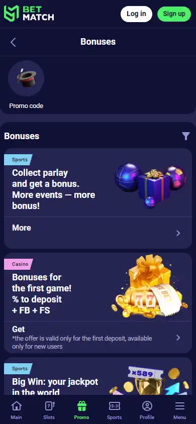 Bet Match Casino screenshot 6