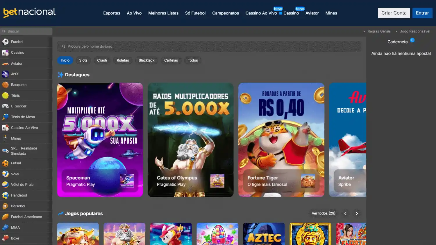 Bet Nacional Casino screenshot 2