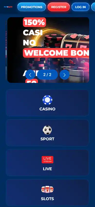 betOspin Casino screenshot 4