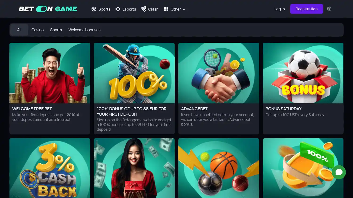 BetOnGame Casino screenshot 3
