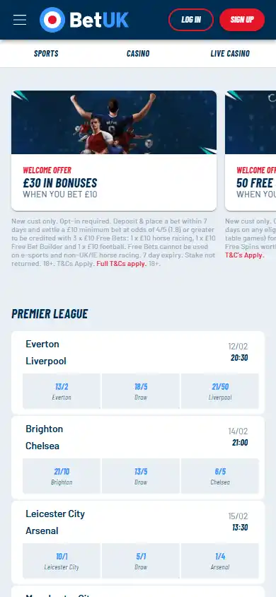 Bet UK Casino screenshot 4