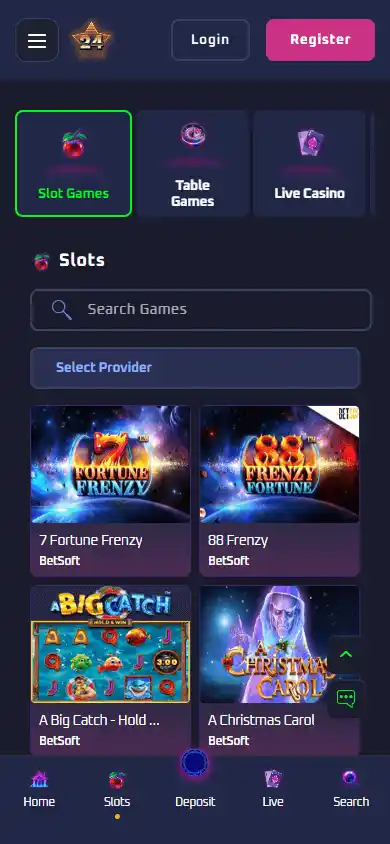 Bet24Star Casino screenshot 5