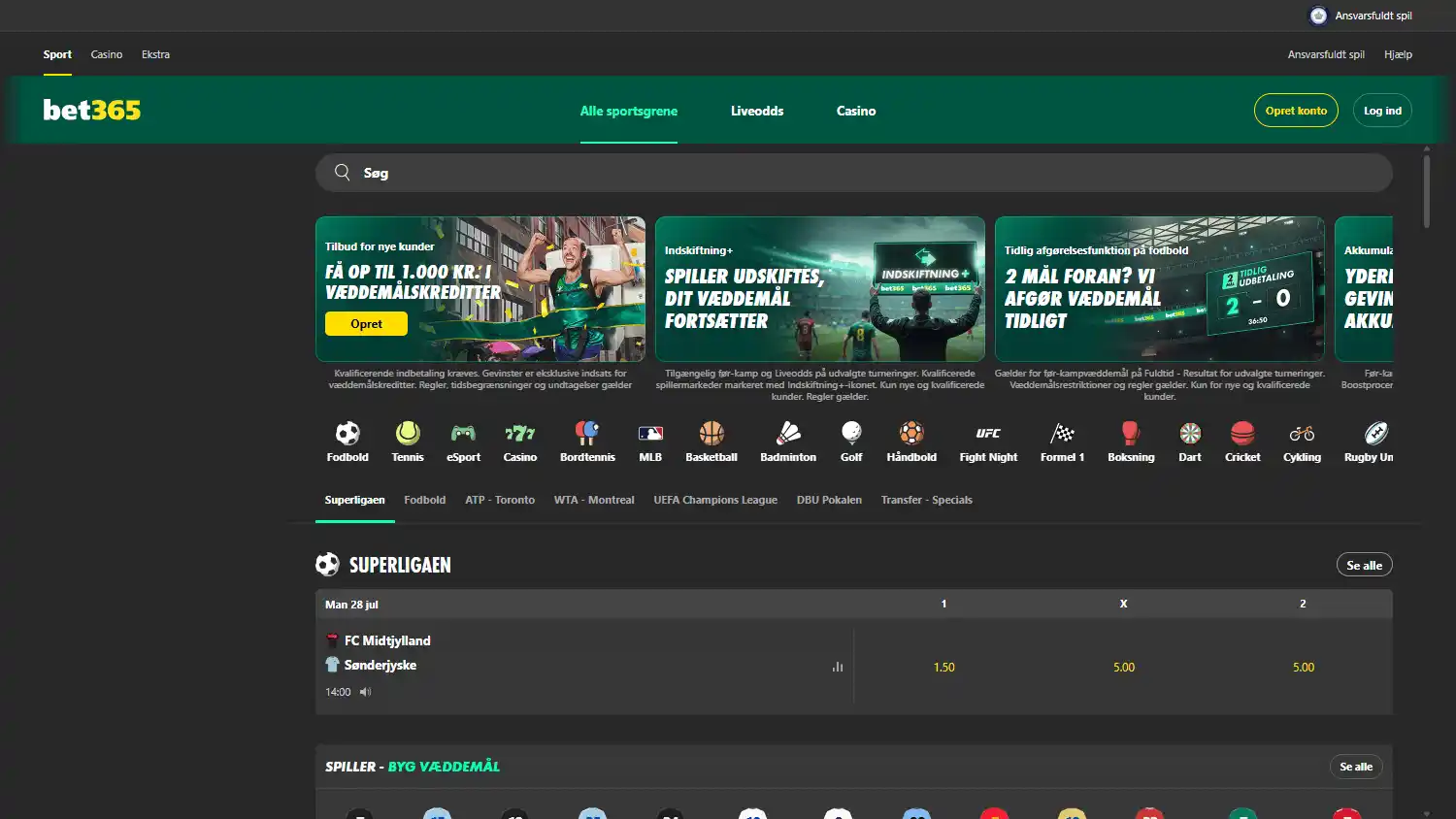 bet365 Casino DK screenshot 1
