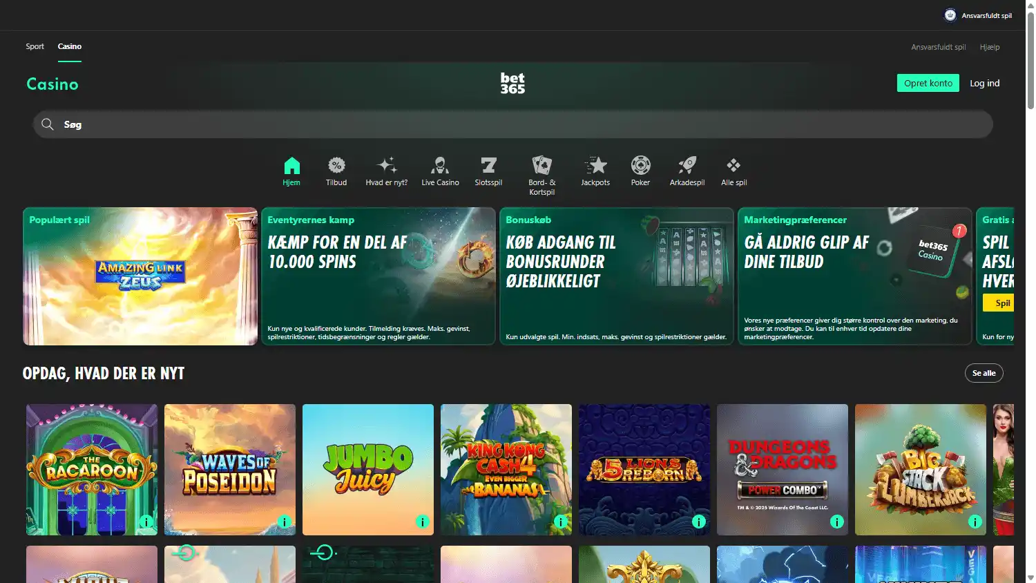 bet365 Casino DK screenshot 2