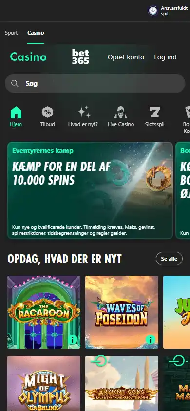 bet365 Casino DK screenshot 5