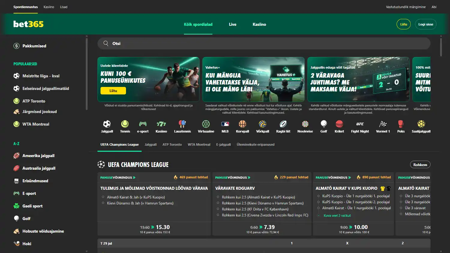 bet365 Casino screenshot 1