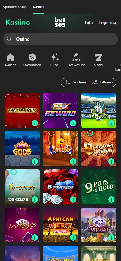 bet365 Casino screenshot 5