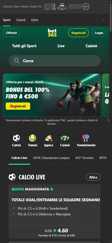bet365 Casino IT screenshot 4