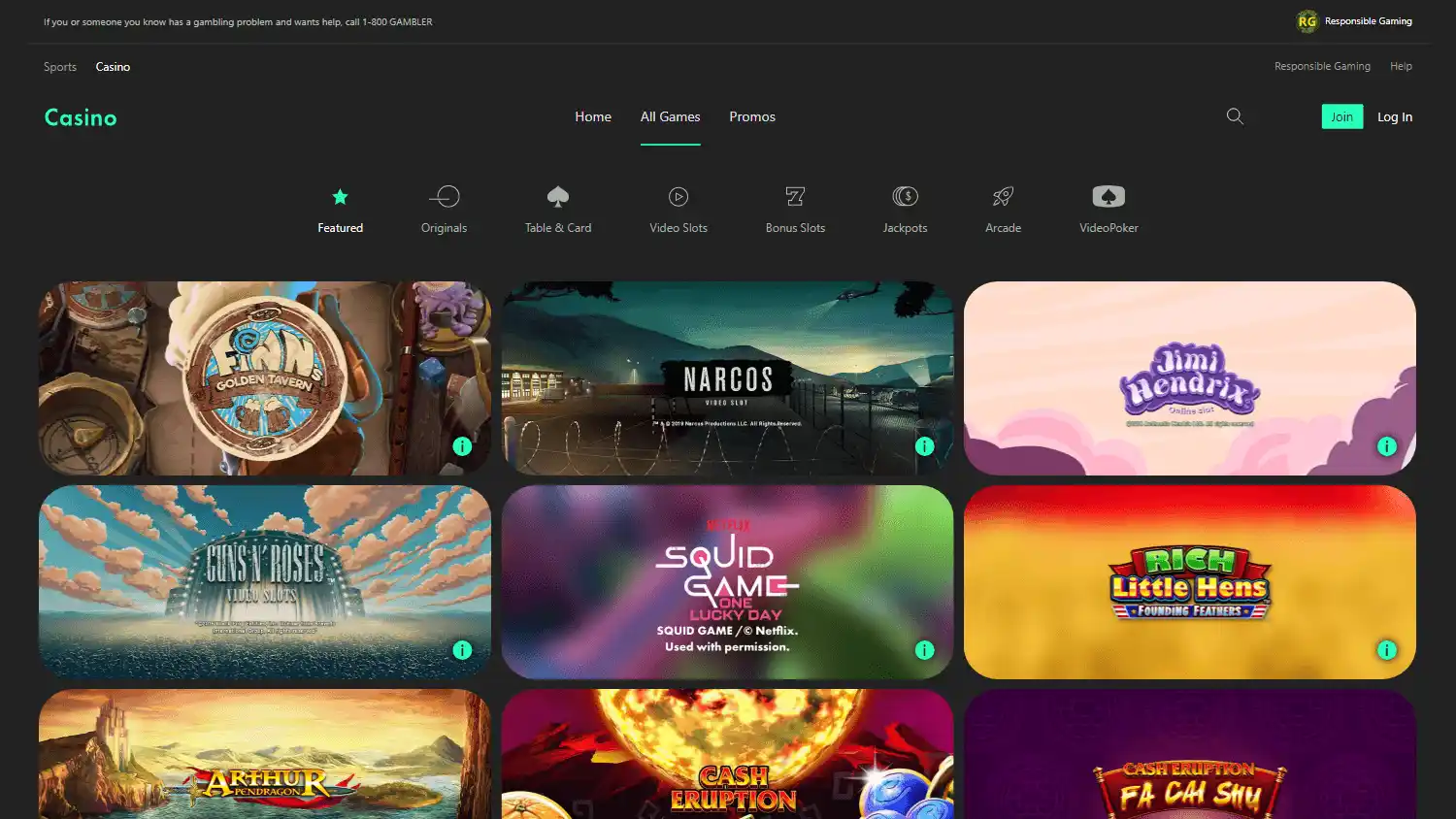 bet365 Casino screenshot 1