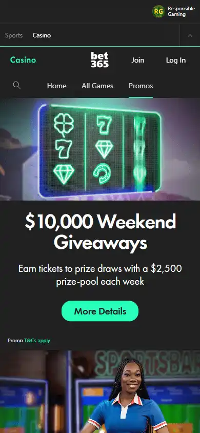 bet365 Casino screenshot 4