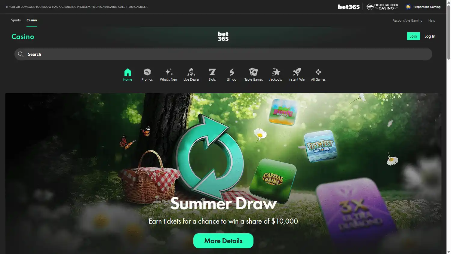 bet365 Casino screenshot 3