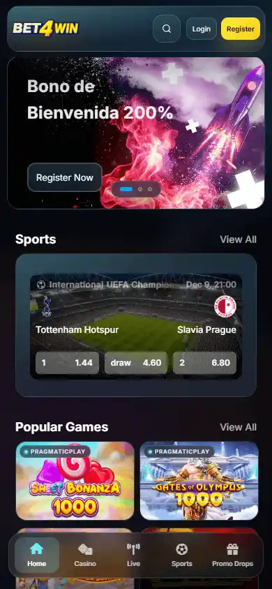 Bet4Win Casino screenshot 4