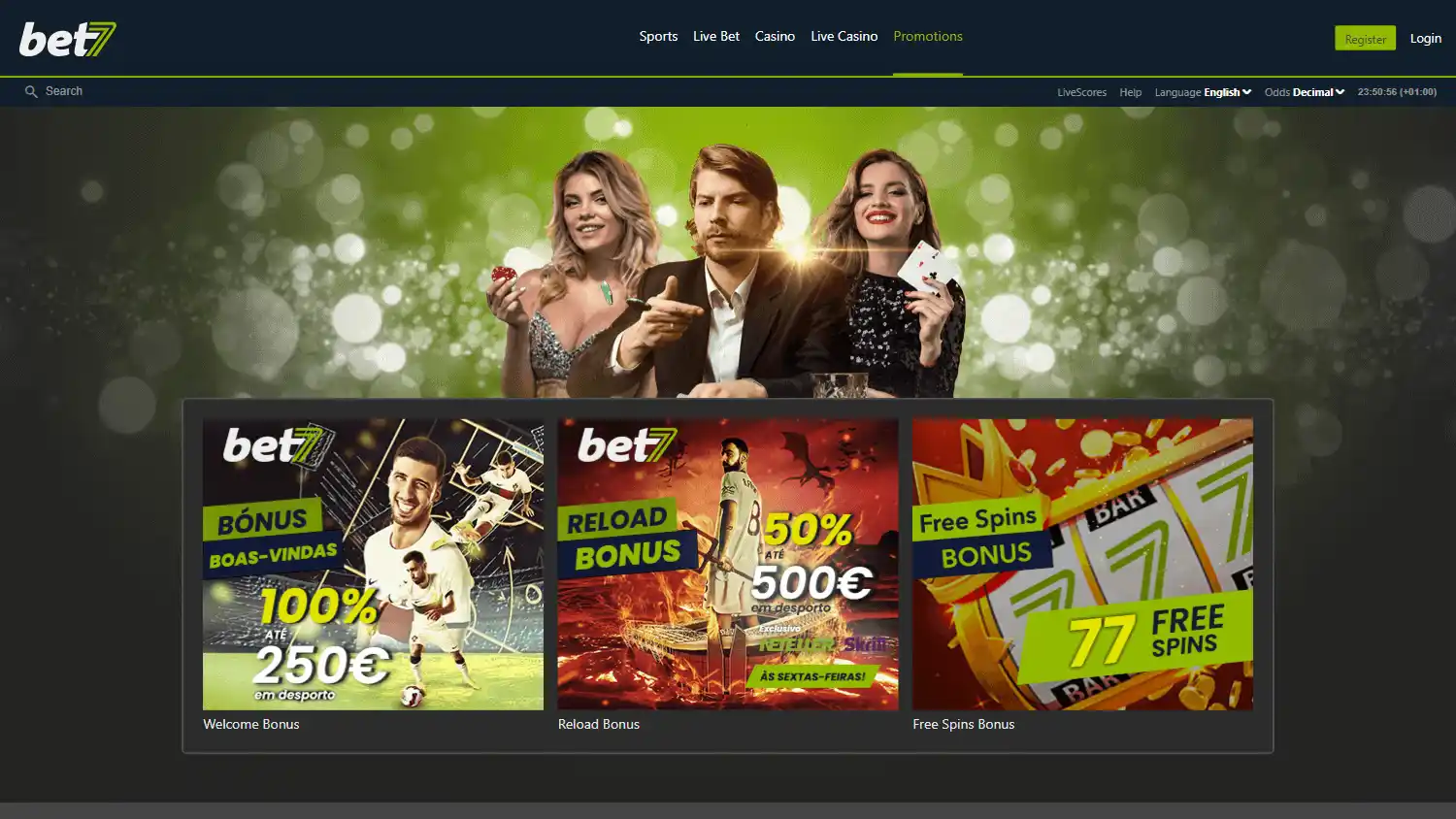 Bet7 Casino screenshot 2