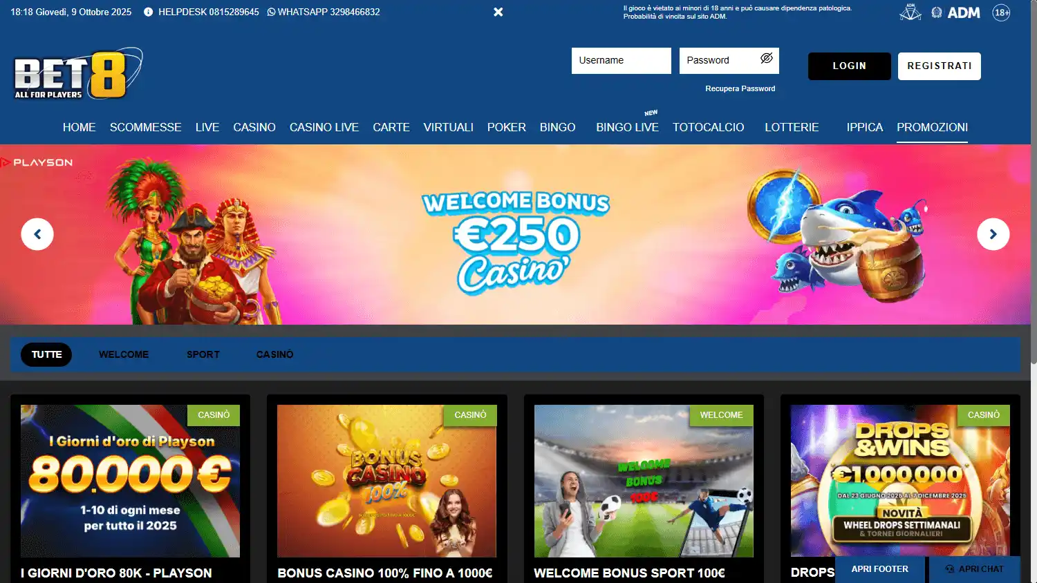 Bet8 Casino screenshot 3