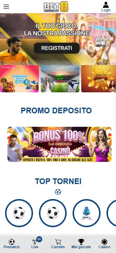 Bet8 Casino screenshot 4