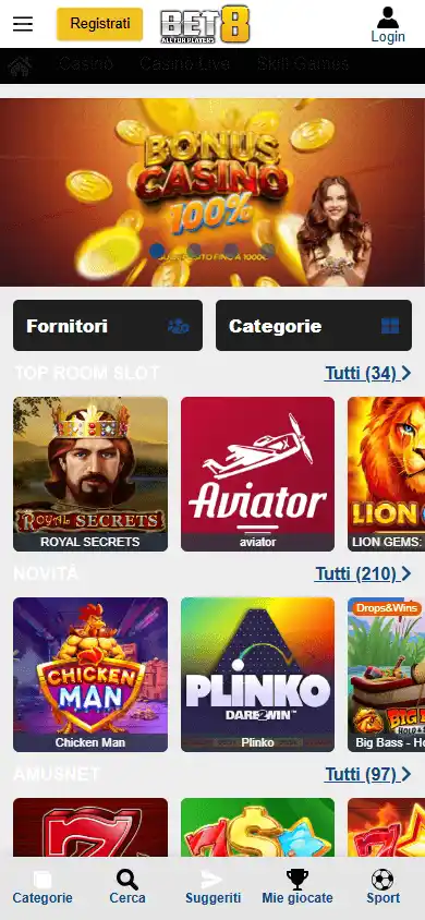 Bet8 Casino screenshot 5
