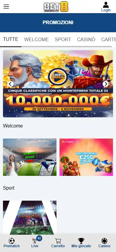 Bet8 Casino screenshot 6