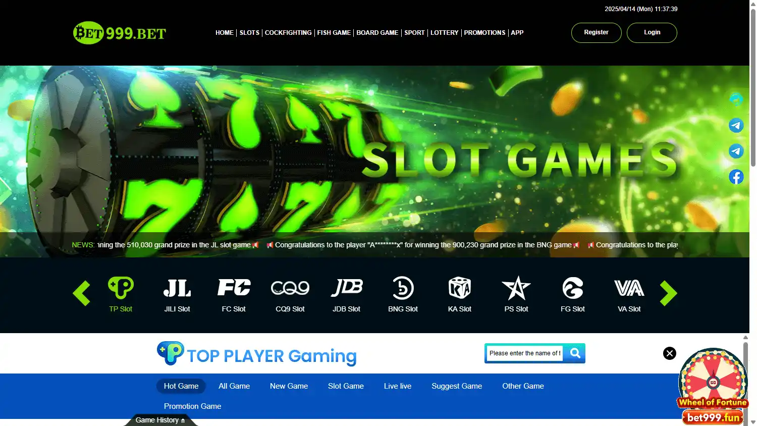 Bet999 Bet Casino screenshot 2