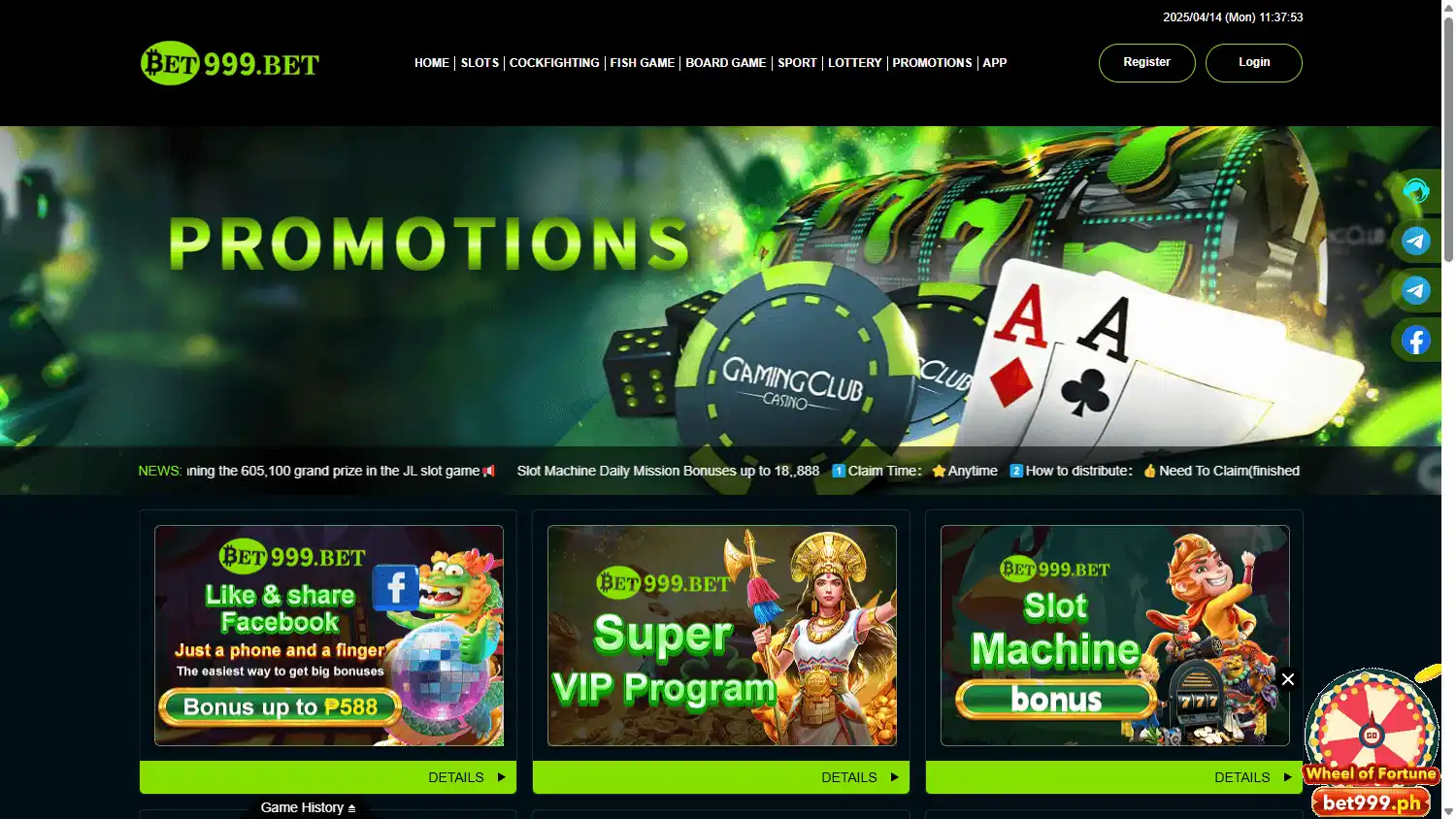 Bet999 Bet Casino screenshot 3
