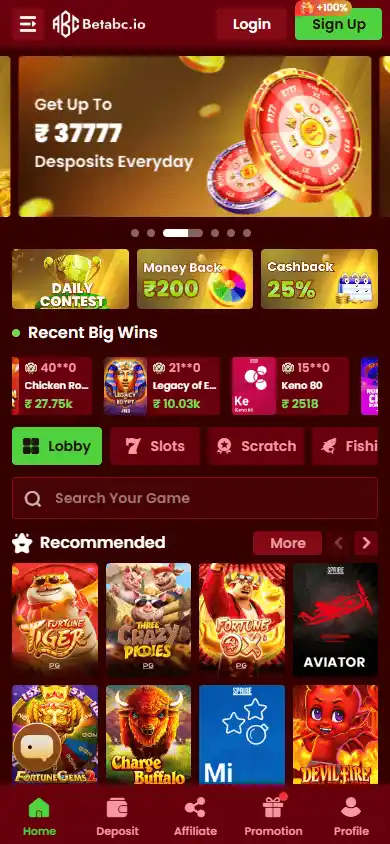 Betabc Casino screenshot 4