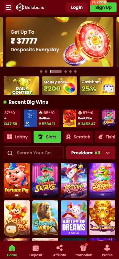 Betabc Casino screenshot 5