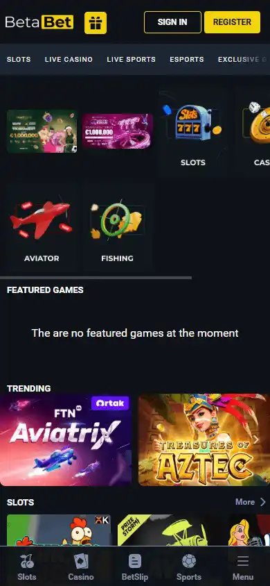 BetaBet Casino screenshot 4