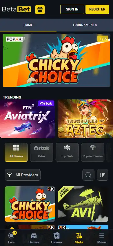 BetaBet Casino screenshot 5