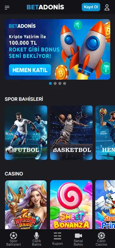 BetAdonis Casino screenshot 4