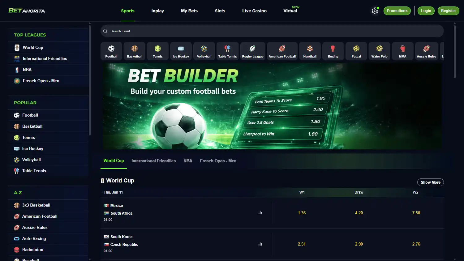 BetAhorita Casino screenshot 1