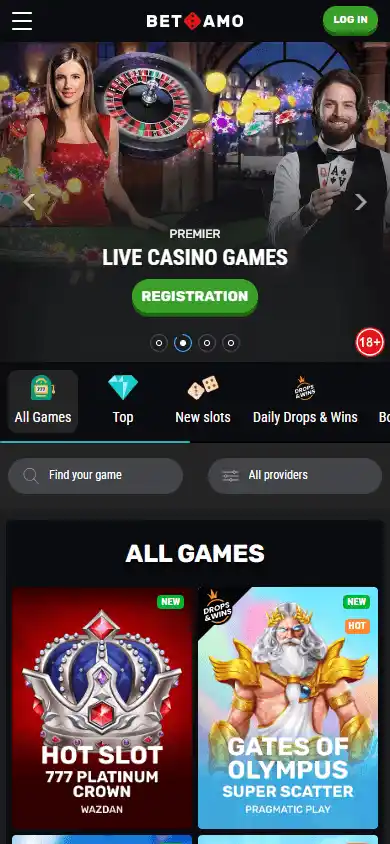 BetAmo Casino screenshot 5