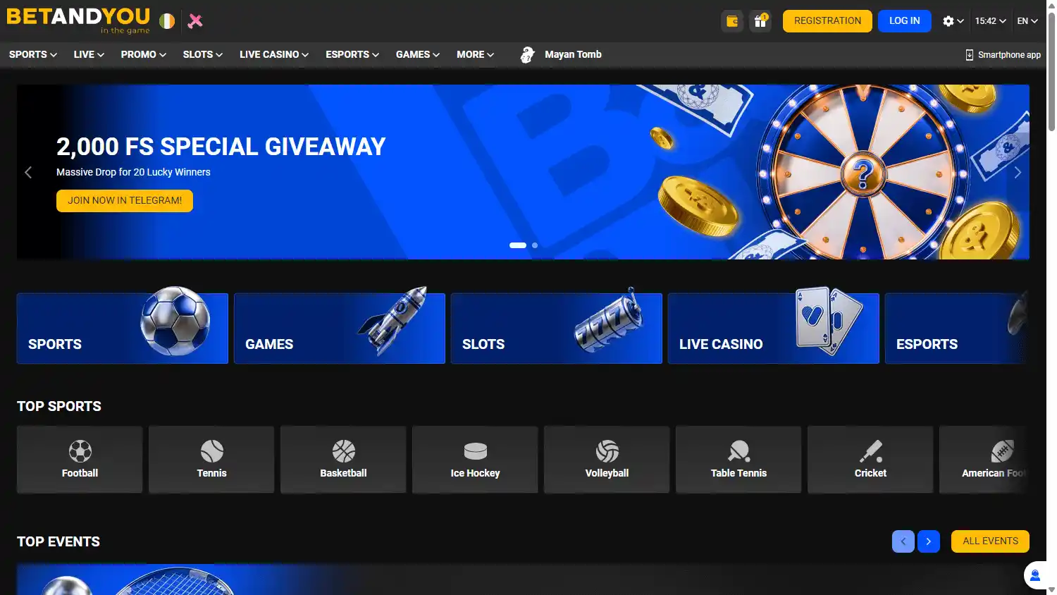 BETANDYOU Casino screenshot 1
