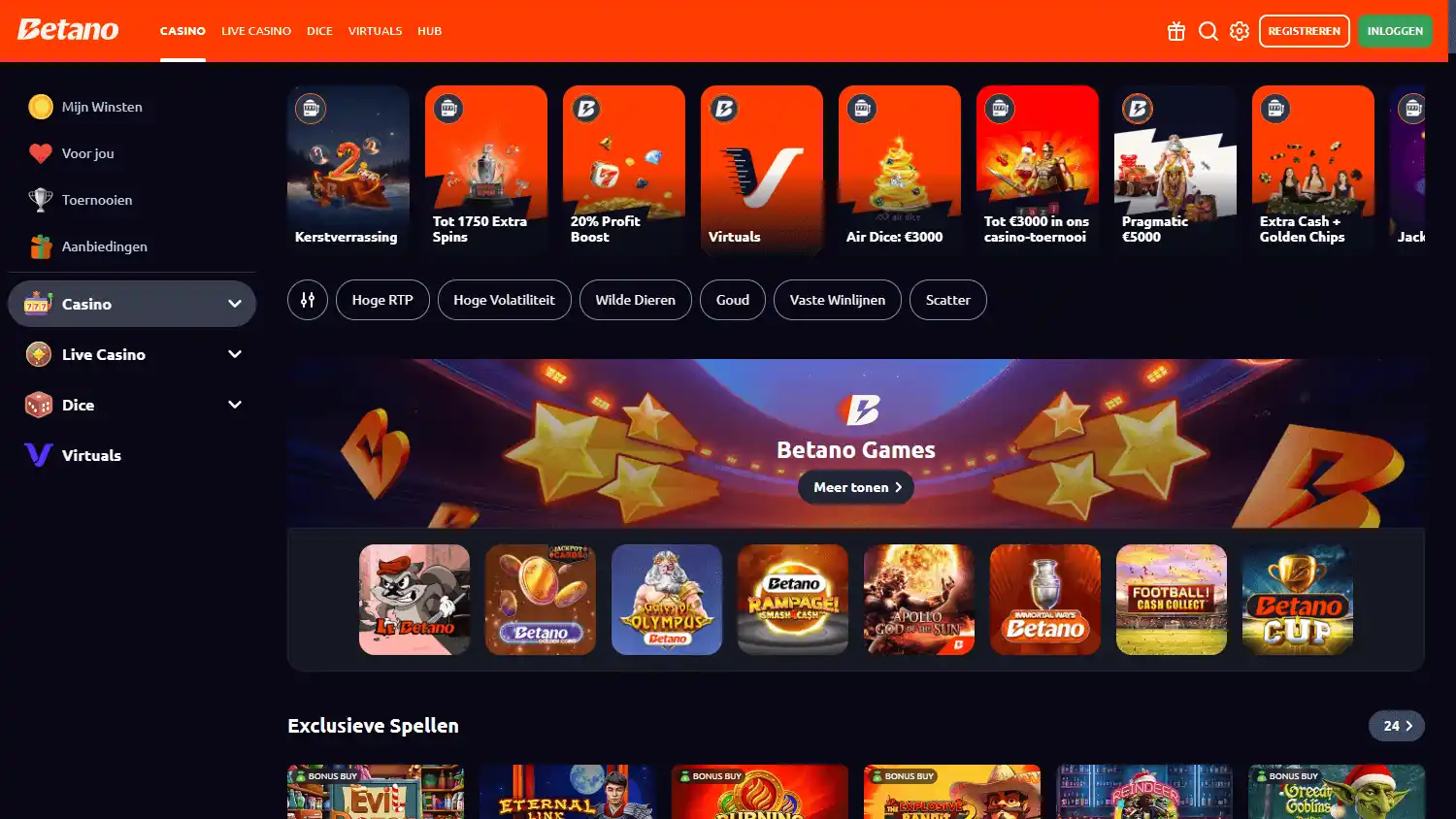 Betano Casino screenshot 1