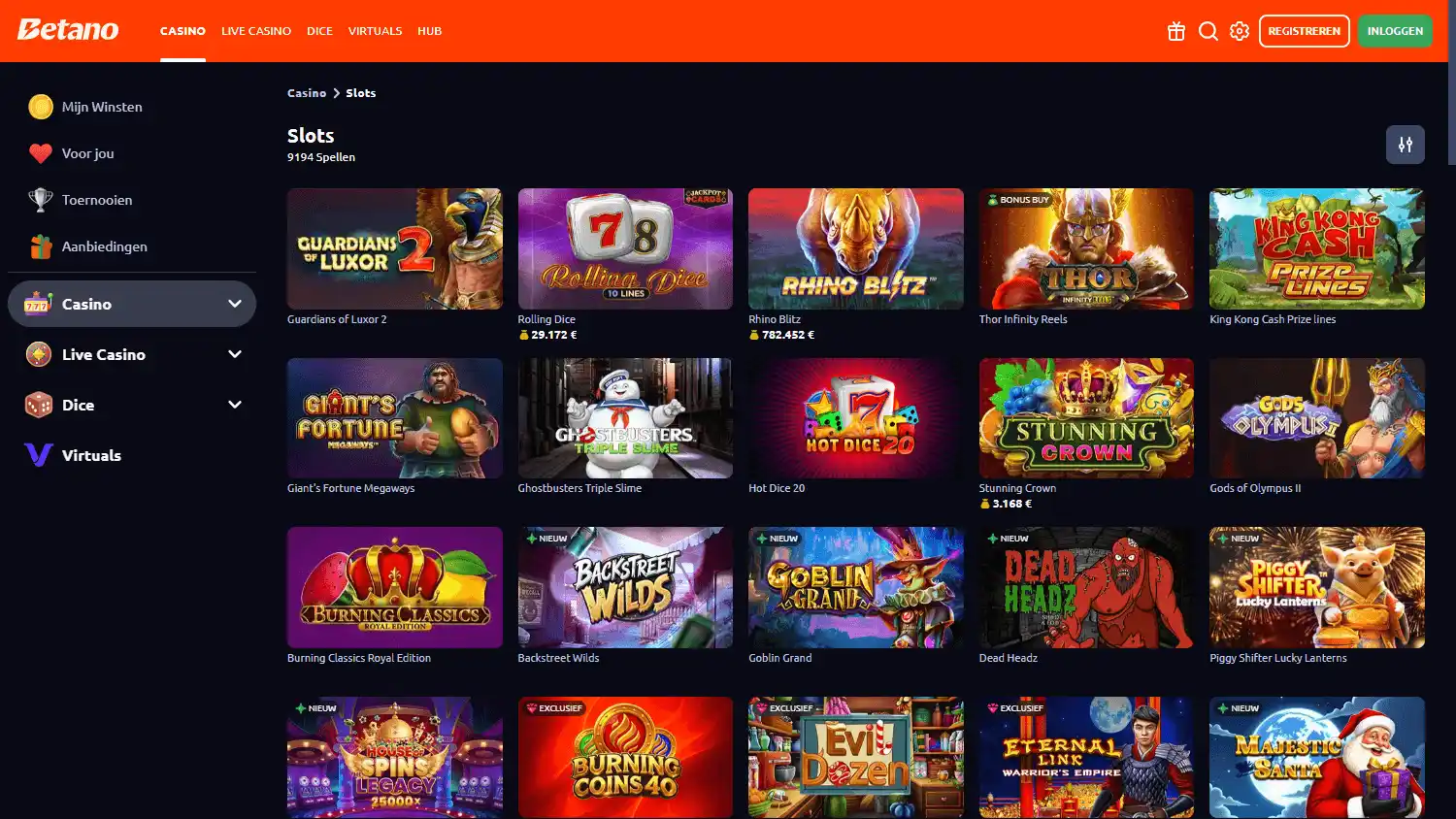 Betano Casino screenshot 2