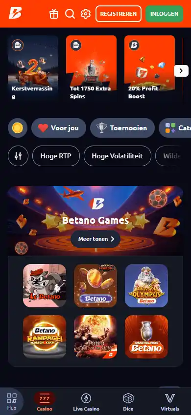 Betano Casino screenshot 3