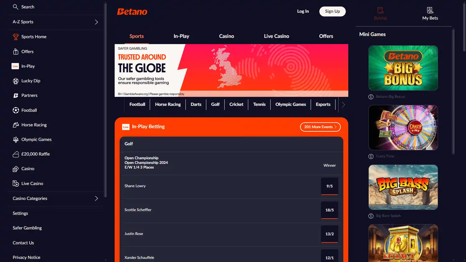 Betano Casino screenshot 1
