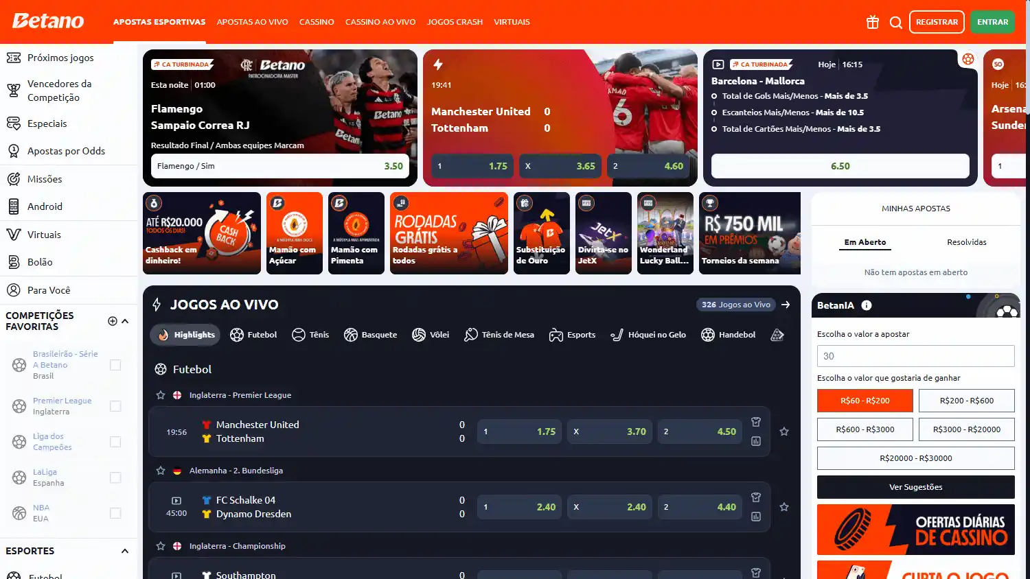 Betano Casino screenshot 1