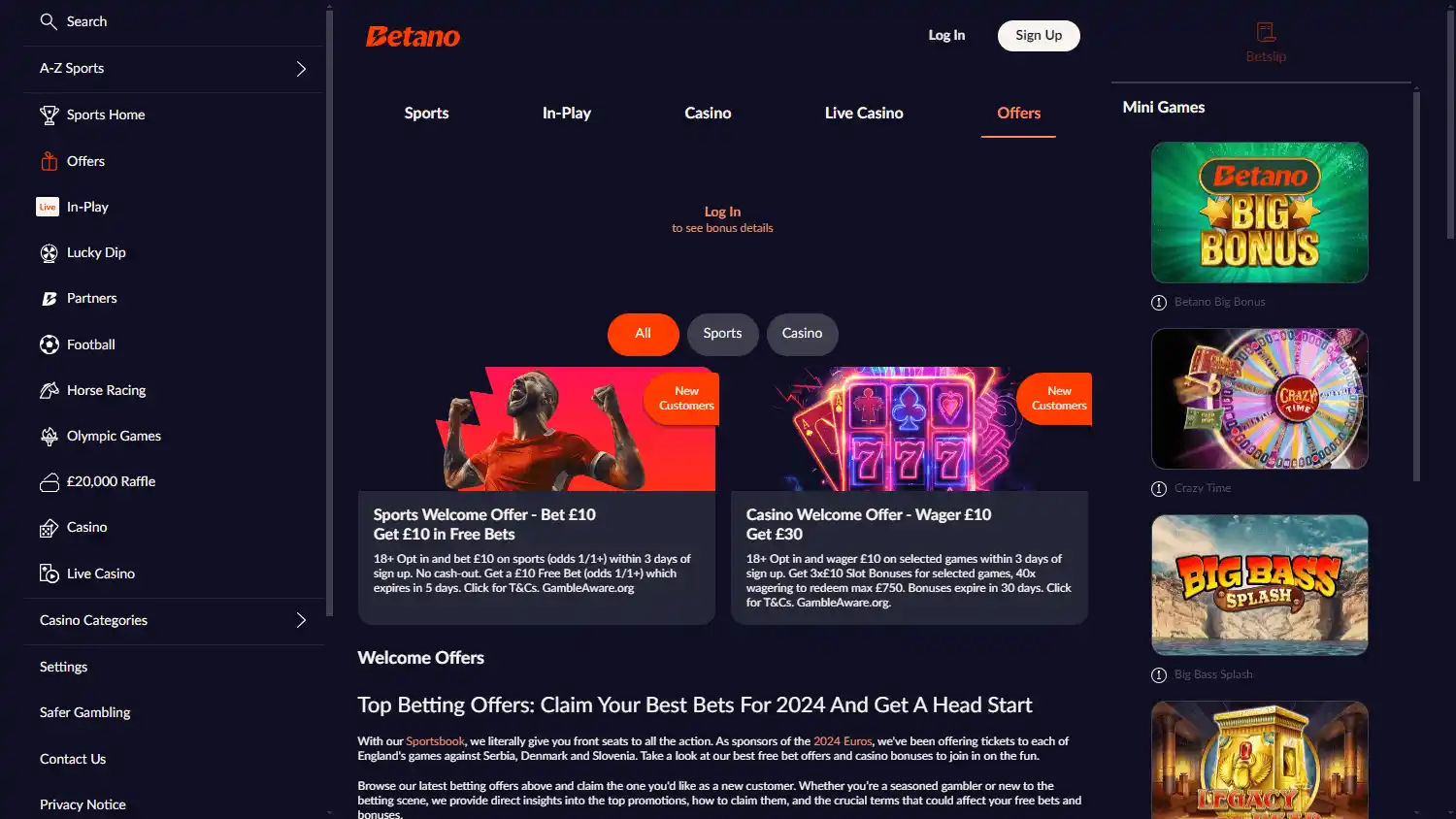 Betano Casino CL screenshot 4