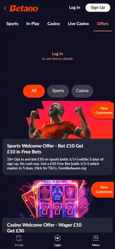 Betano Casino screenshot 6