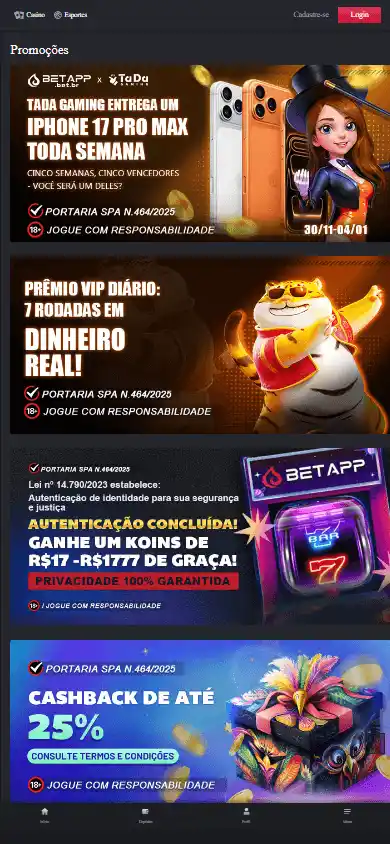 BetApp Casino screenshot 5