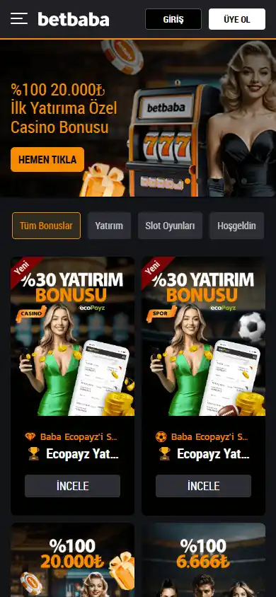 Betbaba Casino screenshot 6