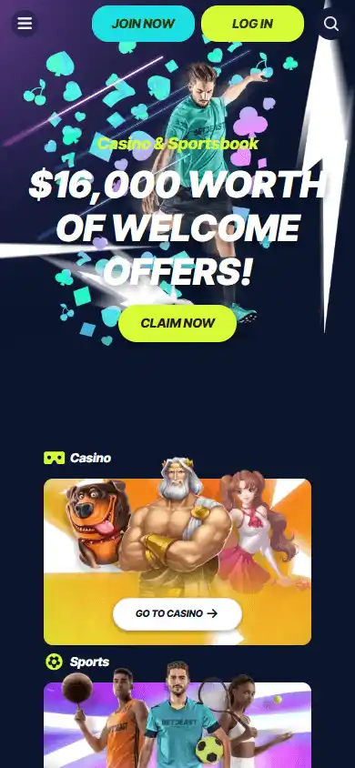 BetBeast Casino screenshot 4