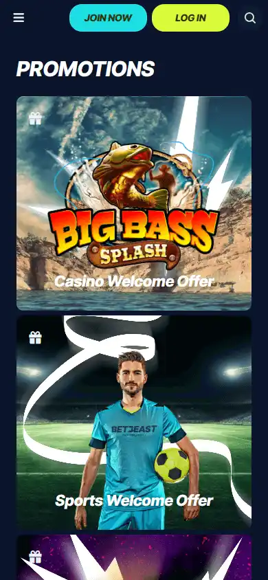 BetBeast Casino screenshot 6