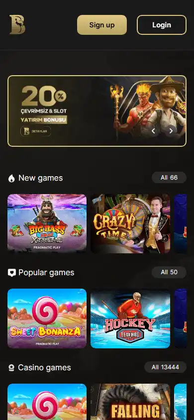Betbetin Casino screenshot 4
