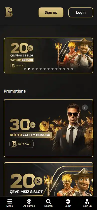 Betbetin Casino screenshot 6