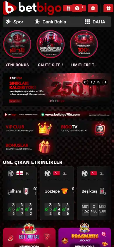 Betbigo Casino screenshot 4