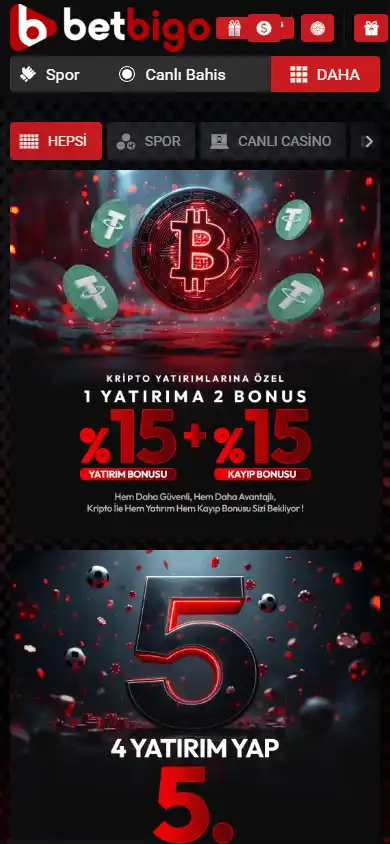 Betbigo Casino screenshot 6