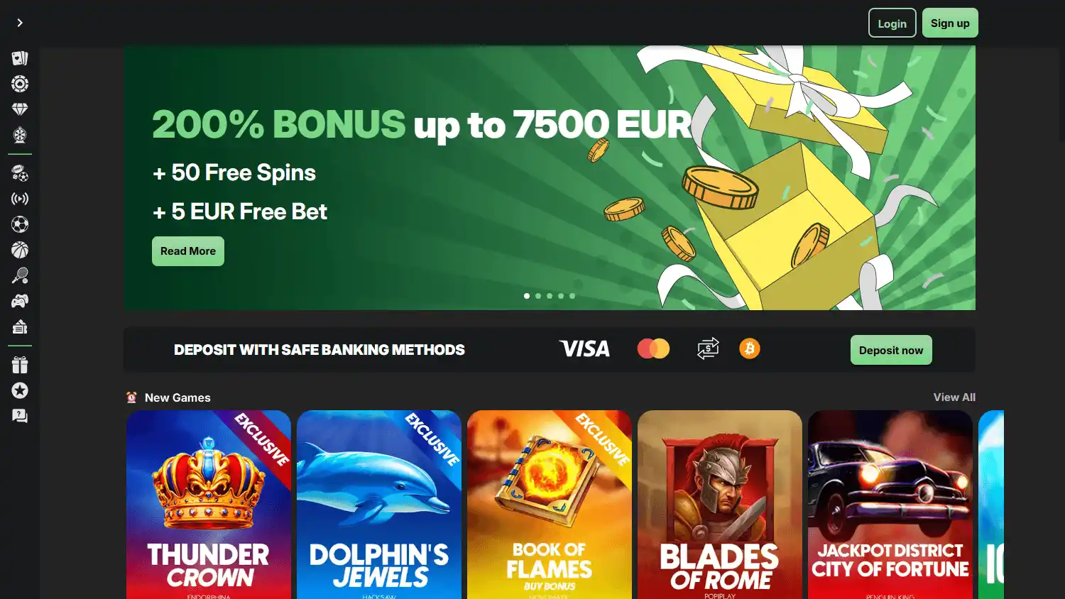 BetBlast Casino screenshot 1