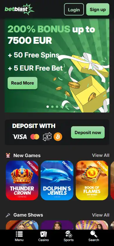 BetBlast Casino screenshot 4