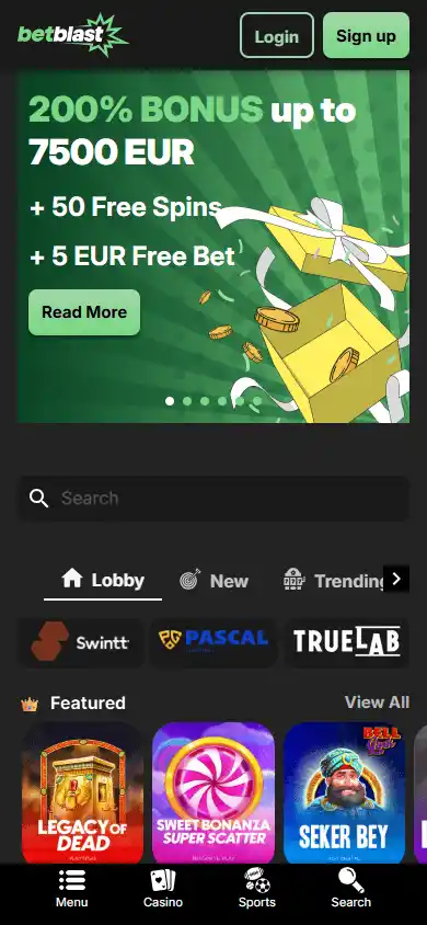 BetBlast Casino screenshot 5